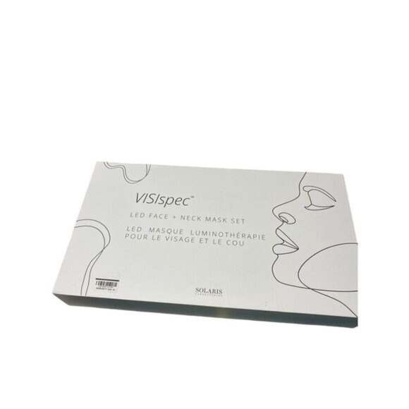 Solaris Laboratories NY VISIspec LED Facial Mask & Neck Mask 4 Color Therapy - Picture 2 of 12